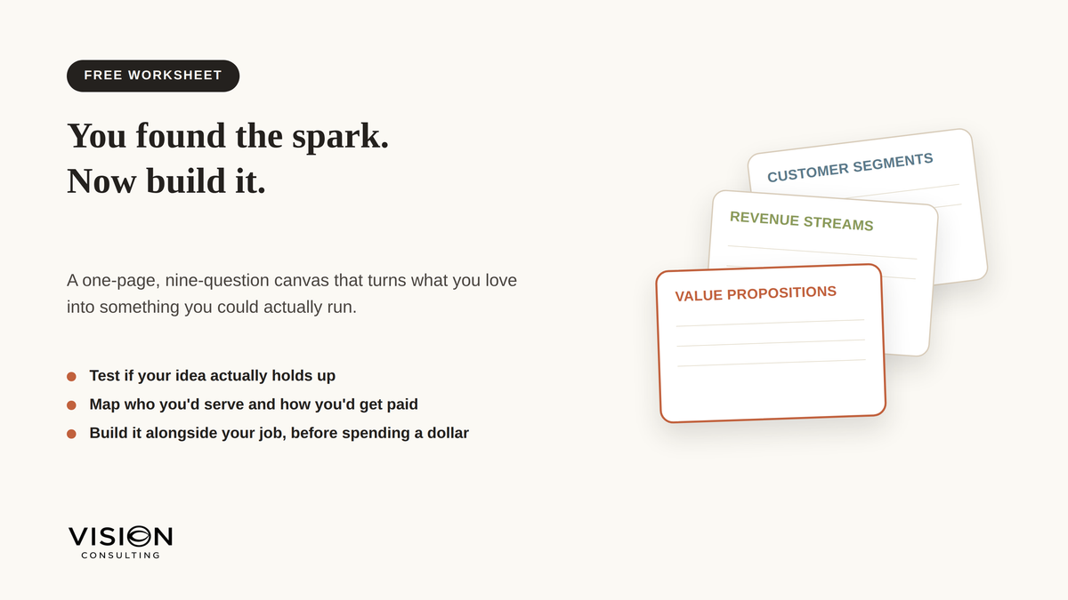 Business Model Canvas Worksheet (Free Download)